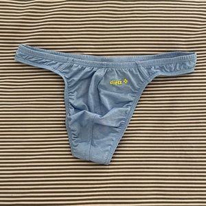 Delio Dietz Thong Underwear - New without tags